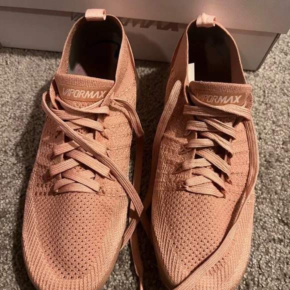 Nike Women's Pink VaporMax Athletic Shoes - Picture 4 of 4